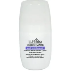 ZETA FARMACEUTICI SpA Euphidra Deodorante Roll-On Delicato Pelli Intolleranti 50 ml
