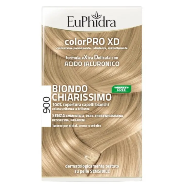ZETA FARMACEUTICI Euphidra Linea ColorPro XD 900 Biondo Chiarissimo Tintura Extra Delicata
