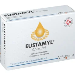 VISUFARMA SpA Eustamyl 0,05% Ketotifene Collirio Antiallergico 25 Flaconcini Online
