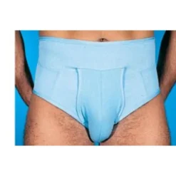 FARMACARE Srl Farmacare Slip Erniario Azzurro con Pelotte 91-95 cm Taglia 5 New
