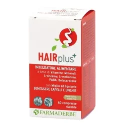 FARMADERBE Srl Farmaderbe Hair Plus 60 Compresse - Integratore Capelli e Unghie Outlet