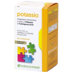 FARMADERBE Srl Farmaderbe Potassio 60 Compresse - Integratore Alimentare Discount