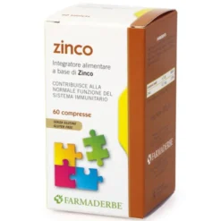 FARMADERBE Srl Farmaderbe Zinco 60 Compresse - Integratore Alimentare Online