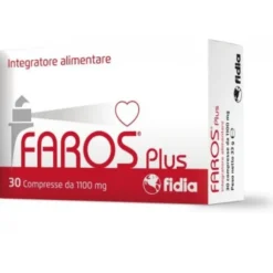 FIDIA FARMACEUTICI Faros Plus 30 Compresse - Integratore Alimentare Hot