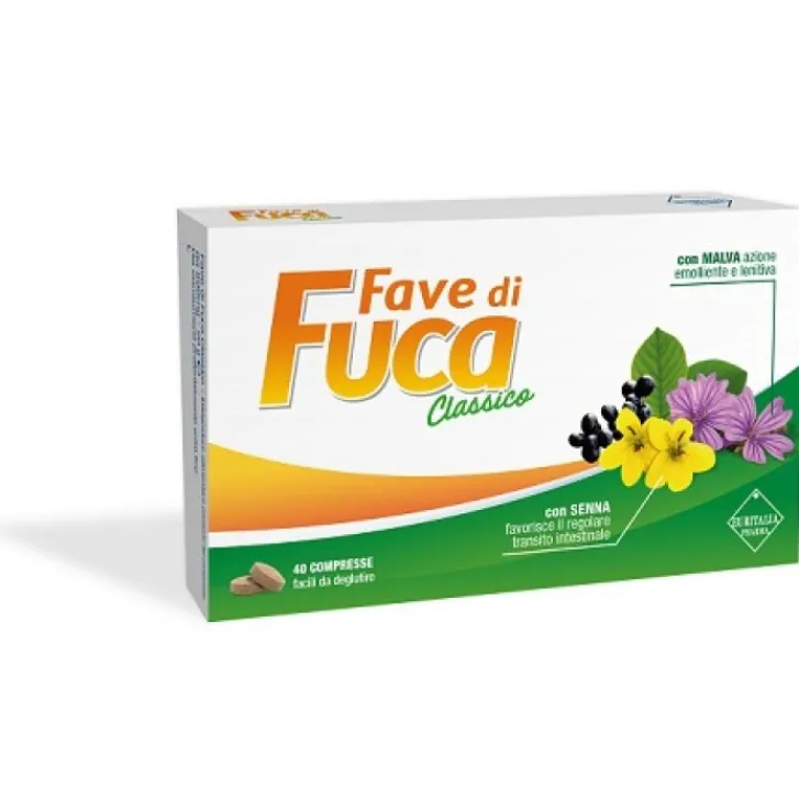 EURITALIA Fave di Fuca Senna 40 Compresse - Integratore Benessere Transito Intestinale Online