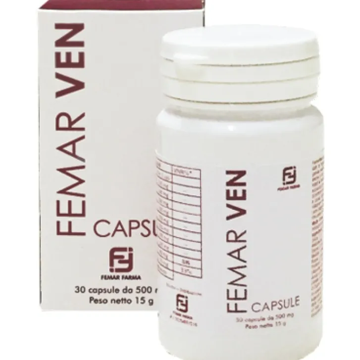 FEMAR FARMA Sas DI BARONE L.F. Femar Ven 30 Capsule - Integratore Alimentare Hot