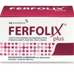 PL PHARMA Srl Ferfolix Plus 20 Bustine - Integratore Ferro in Gravidanza Sale