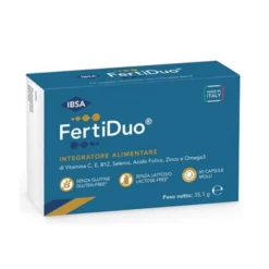 IBSA FARMACEUTICI ITALIA Srl Fertiduo 60 (30+30) capsule - Integratore Alimentare Online