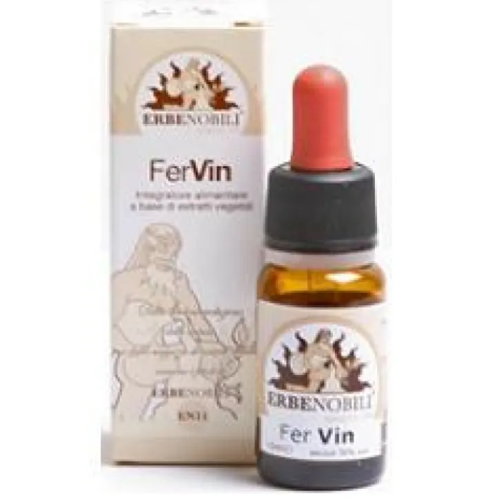 ERBENOBILI Srl Fervin Gocce 10 ml - Integratore Ferro Hot