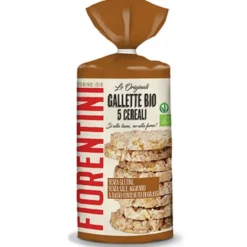 FIORENTINI ALIMENTARI SpA Fiorentini Gallette 5 Cereali Bio 100 grammi Discount