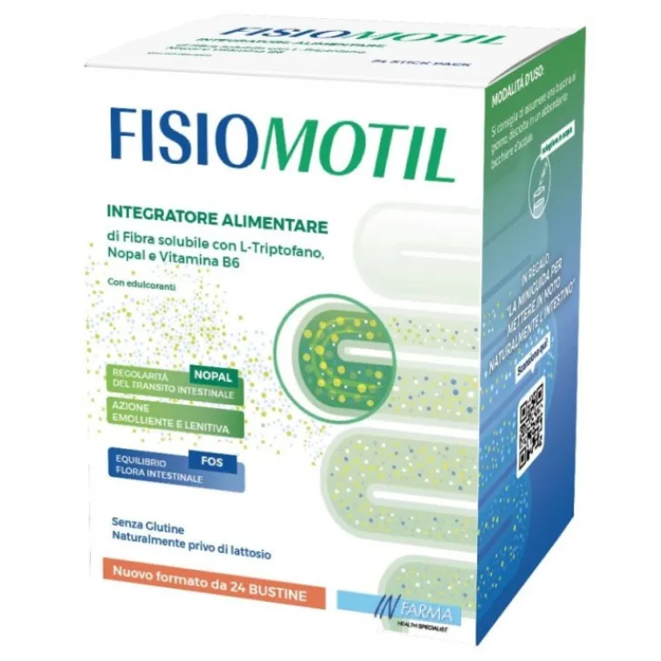 INFARMA-MI Fisiomotil 24 bustine - Integratore Benessere Digestivo e Intestinale Hot