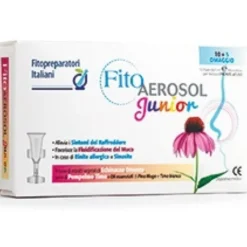 BIODUE SpA Fitoaerosol Junior per la Congestione Nasale 15 Fiale da 5 ml Best