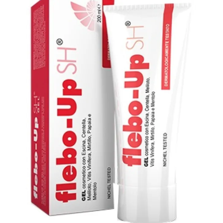 SHEDIR PHARMA Srl Unipersonale Flebo-UP SH Gel Gambe Pesanti Insufficienza Venosa 200 ml