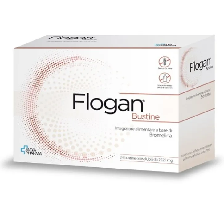 MAYA PHARMA Srl Flogan 24 Buste - Integratore Alimentare Outlet
