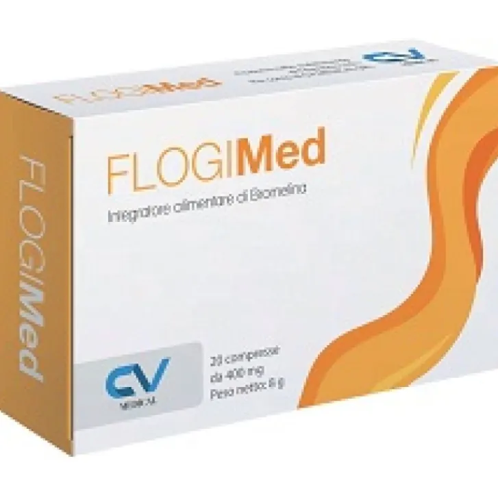 CV MEDICAL Srl Flogimed 20 Compresse - Integratore Alimentare Clearance