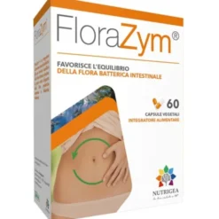 NUTRIGEA Florazym 60 Capsule - Integratore Alimentare Sale