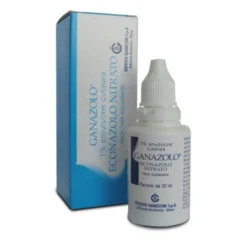GANASSINI HEALTH CARE Ganazolo Emulsione Cutanea 1% Econazolo Antimicotico 30 ml Hot