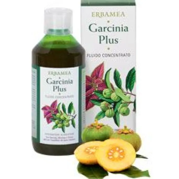 ERBAMEA Srl Garcinia Plus Fuido Concentrato 500 ml - Integratore Alimentare New