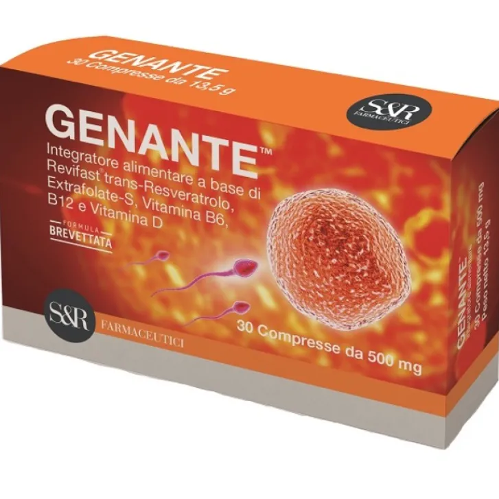 S&R S.C. Genante 30 Compresse - Integratore Fertilità