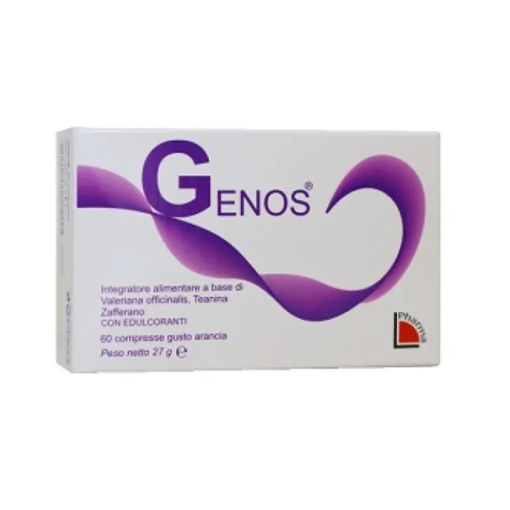 L PHARMA Srl Genos 60 Compresse - Integratore Alimentare Sale