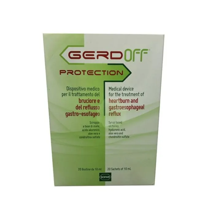 NTC VIM G.OTTAVIANI Gerdoff Protection 20 Bustine - Dispositivo Medico contro il Reflusso Best