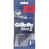 PRODOTTI FMC Gillette Rasoio Usa e Getta Blue II Slalom 5 Pezzi Best