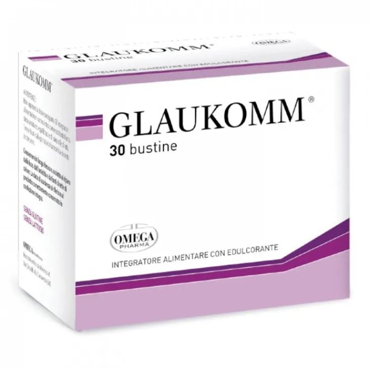OMEGA PHARMA Glaukomm 30 Bustine - Integratore Vista Clearance