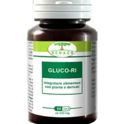 RENACO ITALIA R.I. GROUP Srl Gluco-Ri 60 Capsule - Integratore Alimentare Outlet