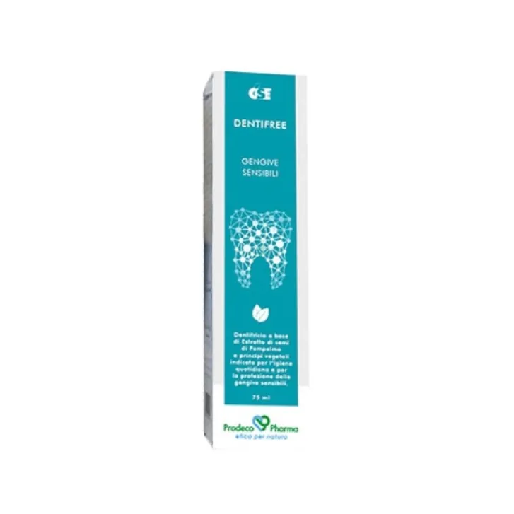 PRODECO PHARMA Srl Gse Dentifree Dentifricio Gengive Sensibili 75 ml New