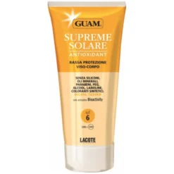 LACOTE Srl Guam Crema Solare Supreme SPF 6 Protezione Bassa 150 ml Hot