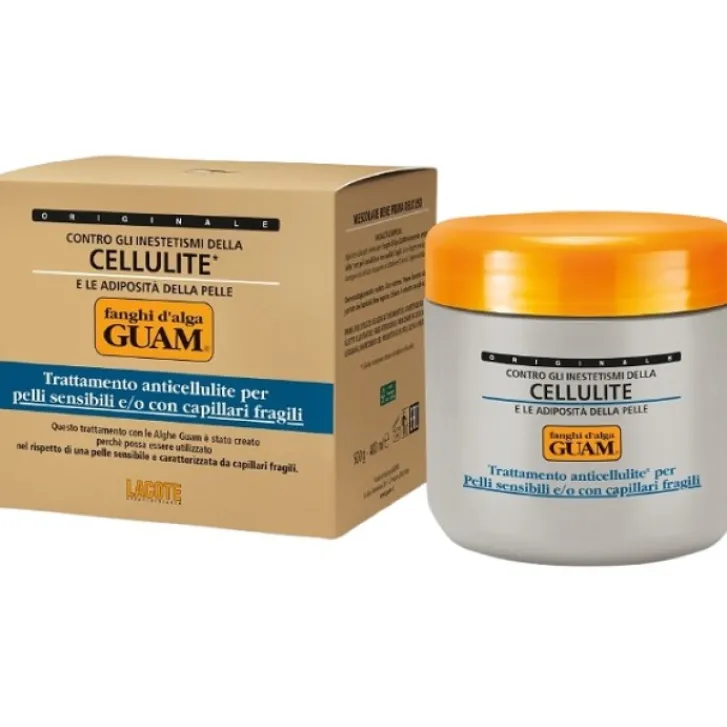 LACOTE Guam Fanghi D'Alga Trattamento Anticellulite per Pelli Sensibili 500 grammi Clearance