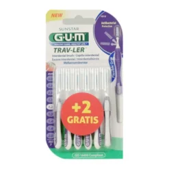 SUNSTAR Gum Trav-Ler 1512 - Scovolino Interdentale 1,2 mm 6 pezzi Hot