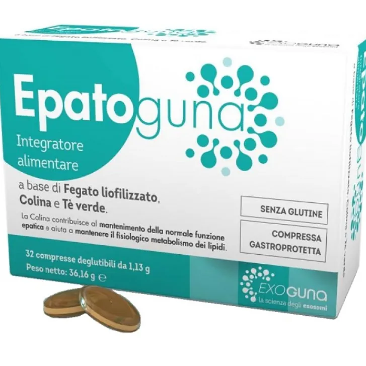 GUNA SpA Guna Epatoguna 32 Compresse - Integratore Alimentare Clearance