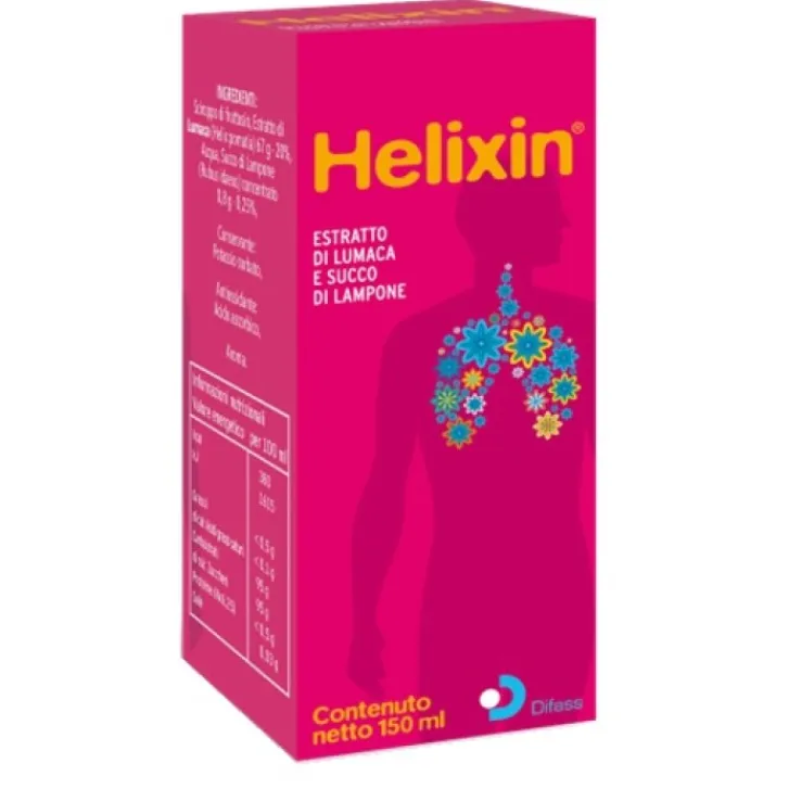DIFASS INTERNATIONAL SpA Helixin Sciroppo 150 ml - Integratore Fluidificante Online