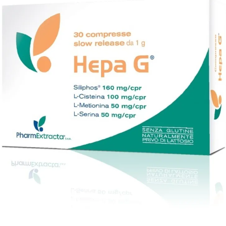 PHARMEXTRACTA SpA Hepag 30 Compresse - Integratore Alimentare Best