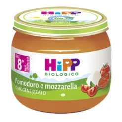 HIPP ITALIA Srl Hipp Bio Baby Sugo Pomodoro e Mozzarella 2 x 80 grammi