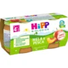 HIPP ITALIA Srl Hipp Bio Omogeneizzato Mela e Pesca 2 x 80 grammi Outlet