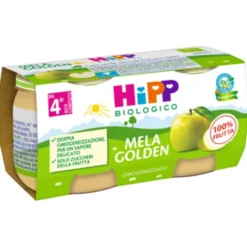 HIPP Bio Omogeneizzato Mela Golden 2 x 80 grammi Sale