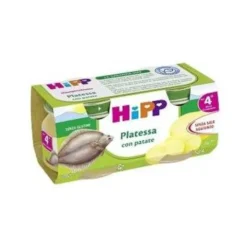 HIPP ITALIA Srl Hipp Bio Omogeneizzato Platessa con Patate 2 x 80 grammi Clearance
