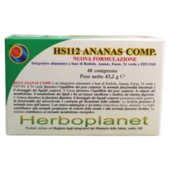 HERBOPLANET HS 112 Ananas Compositum 48 Compresse - Integratore Controllo Peso Clearance