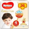 KIMBERLY CLARK ITALIA Huggies Bebe' Medio Pannolini Taglia 4 (7-14Kg) 26 pezzi New