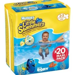 PERFETTI KIMBERLY Huggies Little Swimmer Pannolini Costumino Bambini Taglia Small 3-8 Kg 20 pezzi