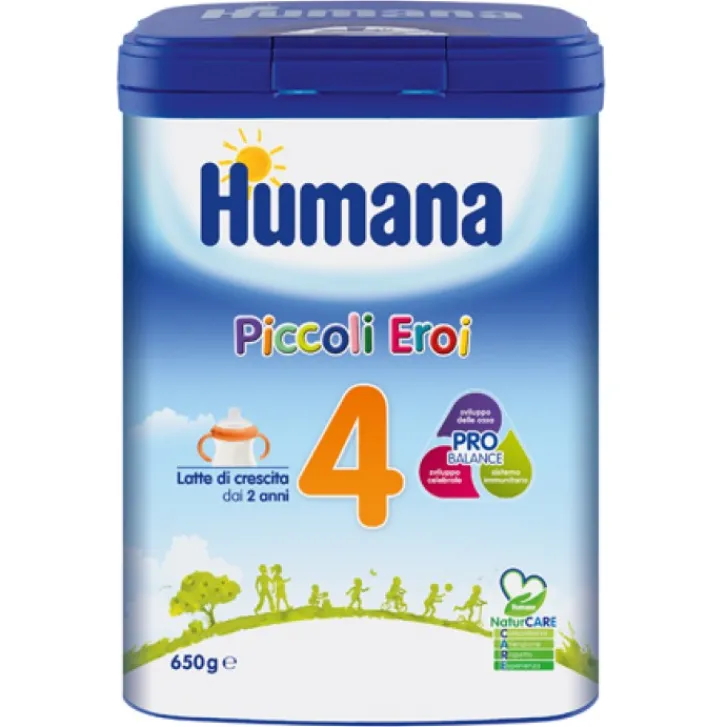 HUMANA ITALIA SpA Humana 4 Latte in Polvere 650 grammi New