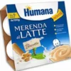 HUMANA ITALIA SpA Humana Merenda al Latte GustoBiscotto 4 x 100 ml