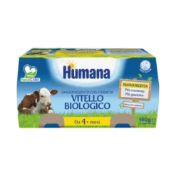 HUMANA ITALIA SpA Humana Omogeneizzato Bio Vitello 2 x 80 grammi Online