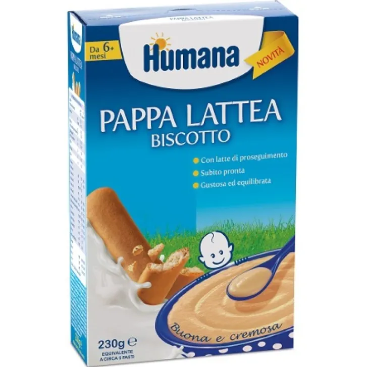 HUMANA ITALIA SpA Humana Pappa al Biscotto 230 grammi Best