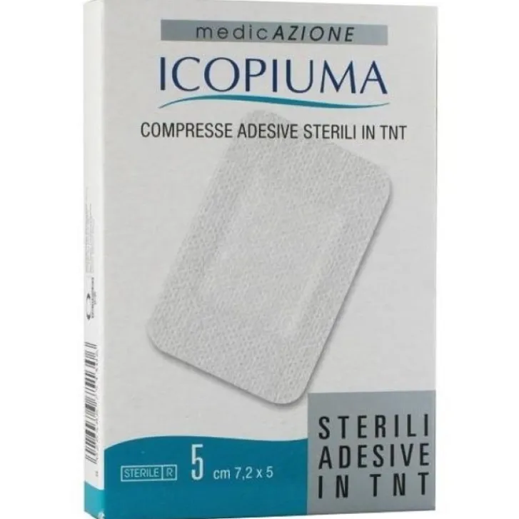 DESA PHARMA Icopiuma Compresse Oculari Adesive Sterili in TNT 7,2 x 5 cm 5 pezzi Online