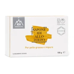 IDI SUNRISE Idi Sapone di Zolfo Detergente Pelle Grassa 100 grammi New