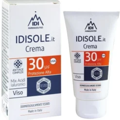 IDI FARMACEUTICI Srl IdiSole Solare SPF 30 Crema Viso Anti Age 50 ml Discount