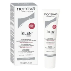 NOREVA Iklen 50+ Crema Fotoprotettrice Antimacchie e Antieta' 30 ml Outlet